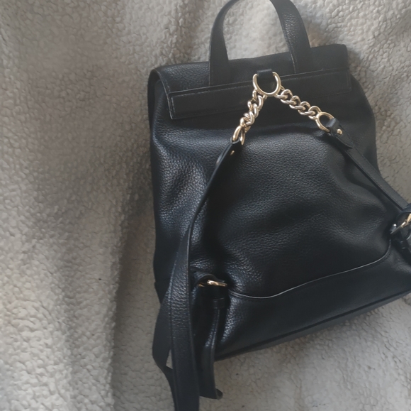 Coach pebbled leather with studs and gromets backpack purse - Picture 6 of 11